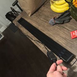 Aquaneat GYF-102 Aquarium Light (27.5–30”) – Full Spectrum – Great Condition + 2 × Aqueon 8” Under-Rim LED Accent Lights – Bright Blue, Submersible