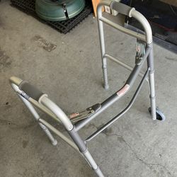 New Height Adjustable, Foldable Walker