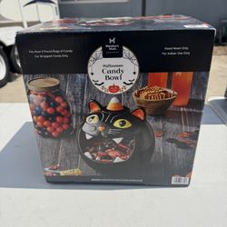 Halloween Cat candy bowl