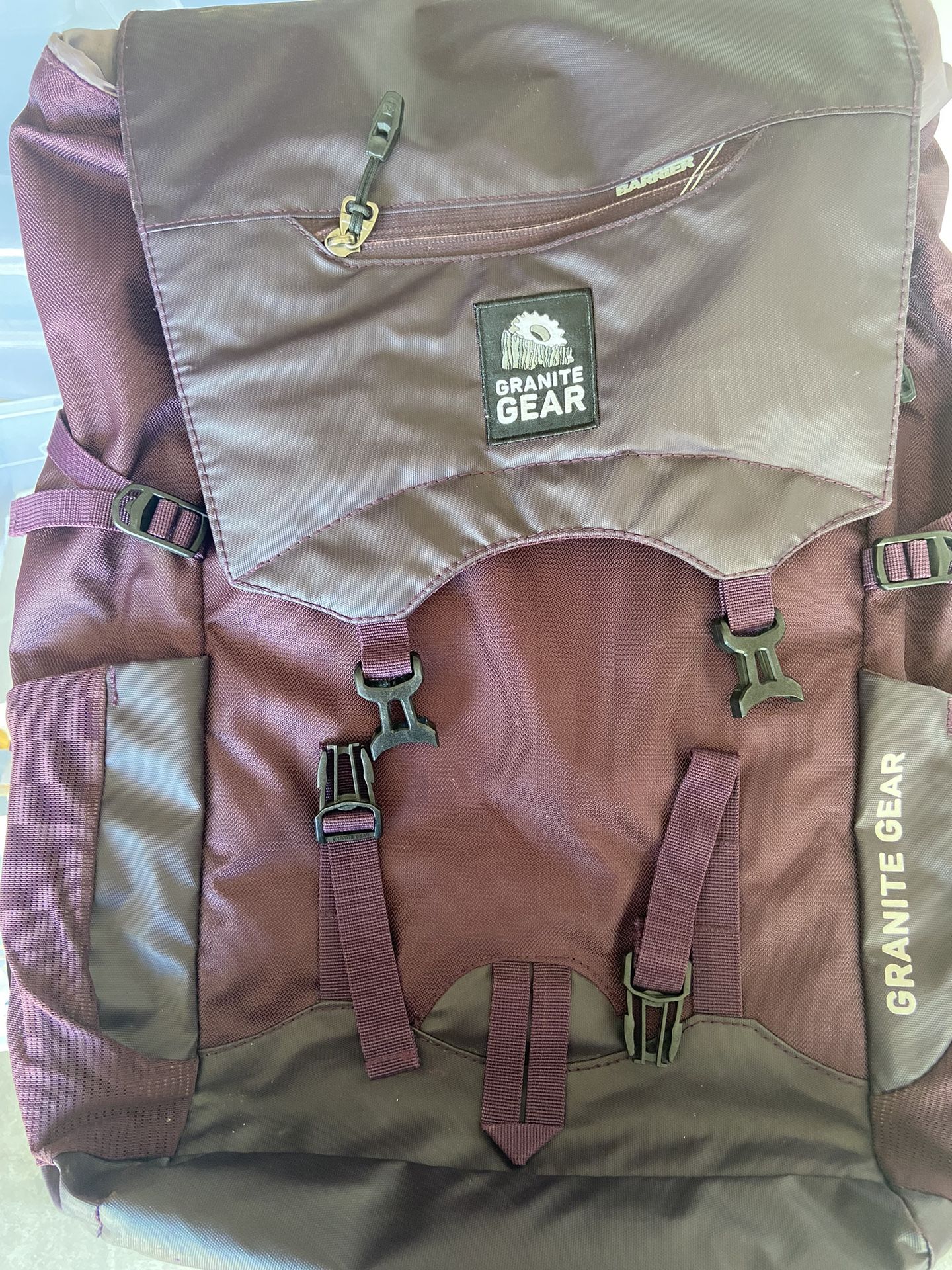 Granite Gear Barrier Hydration-ready Backpack Purple Hiking Camping