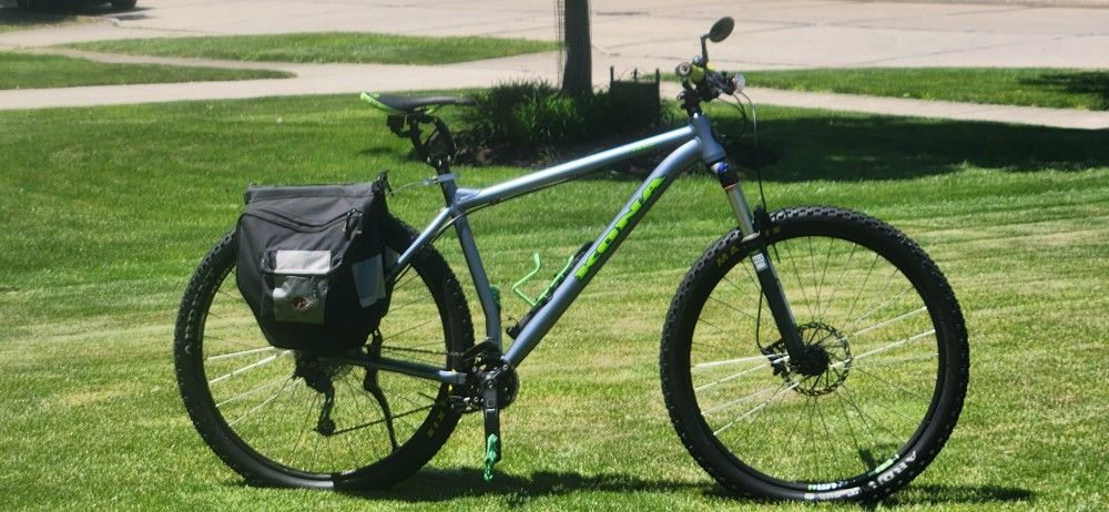 KONA TARO HARDTAIL MOUNTAIN BIKE - EX LARGE FRAME - HYDRAULIC DISC - DEORE COMPONENTS