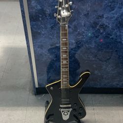 Black Ibanez Iceman Electric Guitar