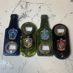 Hogwart Houses Bottle Openers 