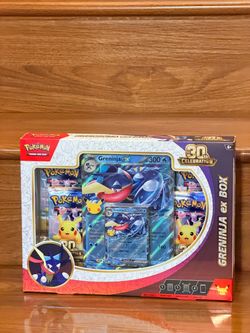 Pokémon 30th Celebration Greninja ex BOX
