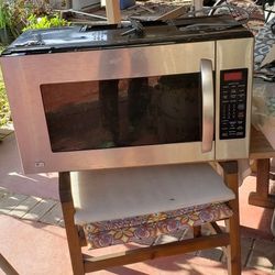 LG Microwave Range Hood Stainless Steel For Sale