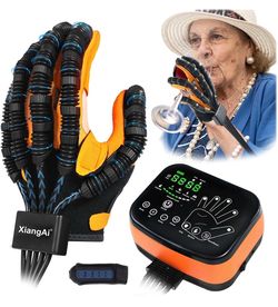 Robotic Glove Device Stroke Hand Recovery Finger Rehab Trainer Size Medium Left