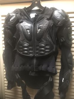 Fox racing titan motocross body armor jacket, MEDIUM