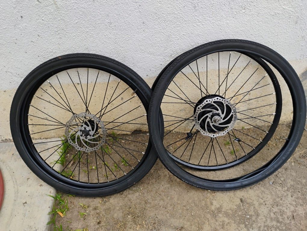 Ebike Rims And Tire Set