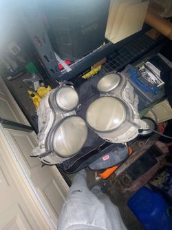 Headlight W210 prelift face