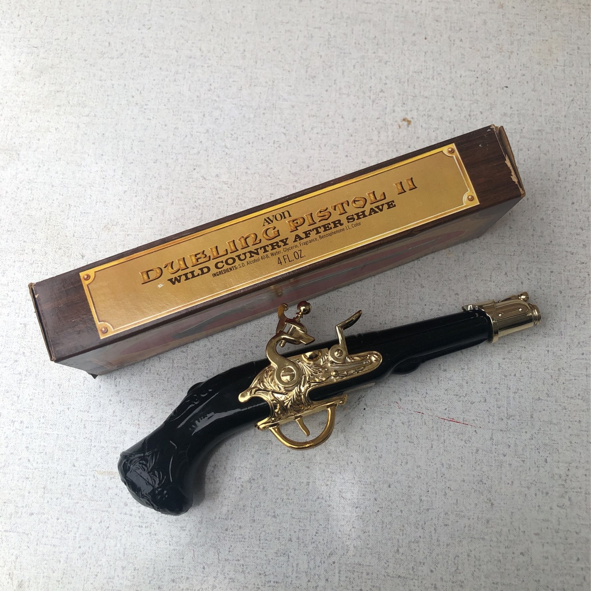 Vintage Avon Dueling Pistol ll After Shave Bottle