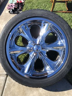 22” Panther rims 6. Lug set of 4, priced to sell