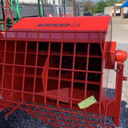Hydraulic mortar mixer