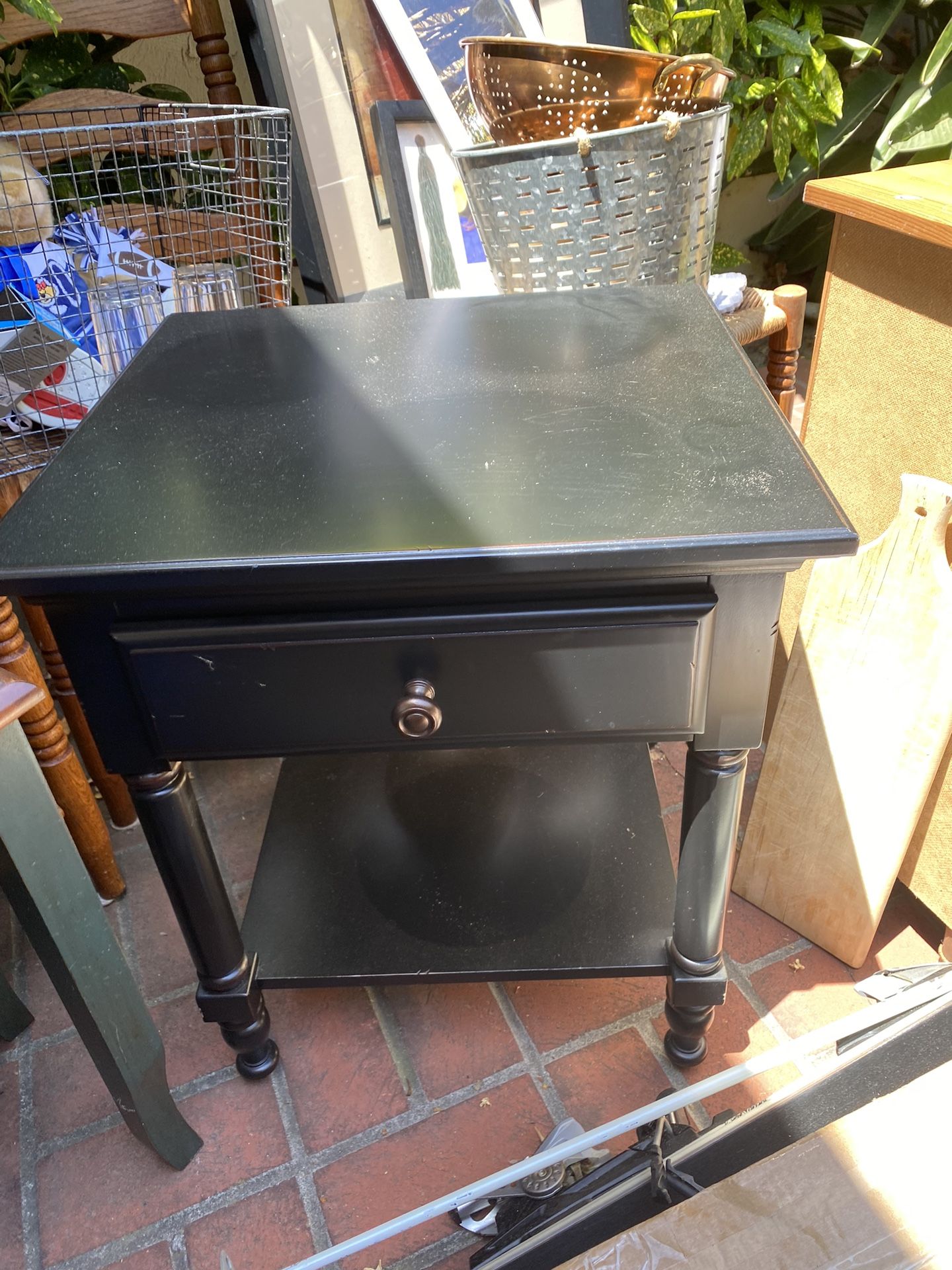 End Table Black