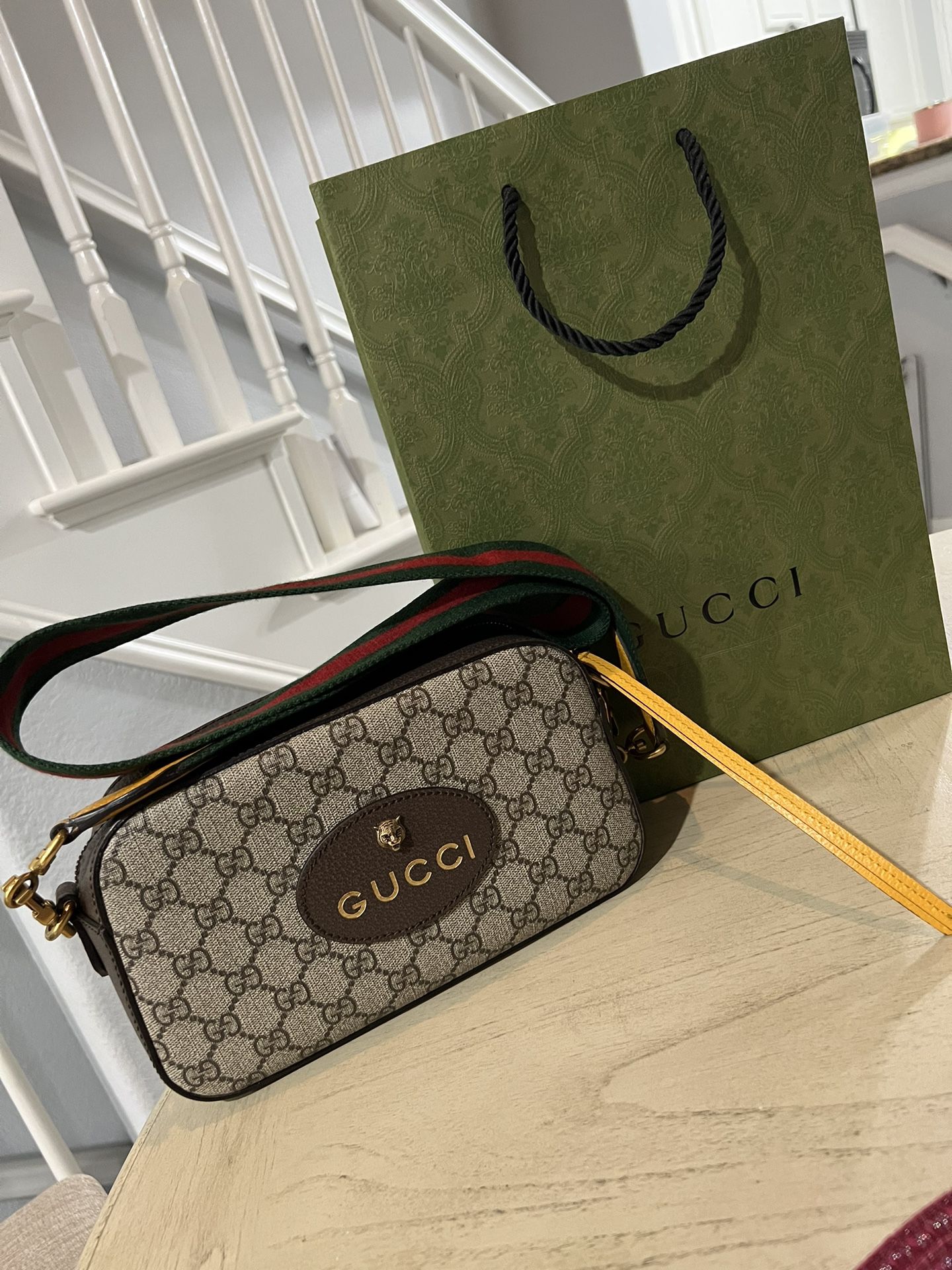 Gucci shirt, Louis Vuitton NeoNoe, Chanel Deauville Tote for Sale in  Roswell, GA - OfferUp