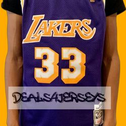 Kareem Abdul-Jabbar Lakers NBA Jerseys