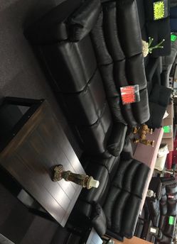 Espresso color sofa loveseat