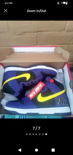 Nike Dunk High *Lakers* Size 8.5 Men