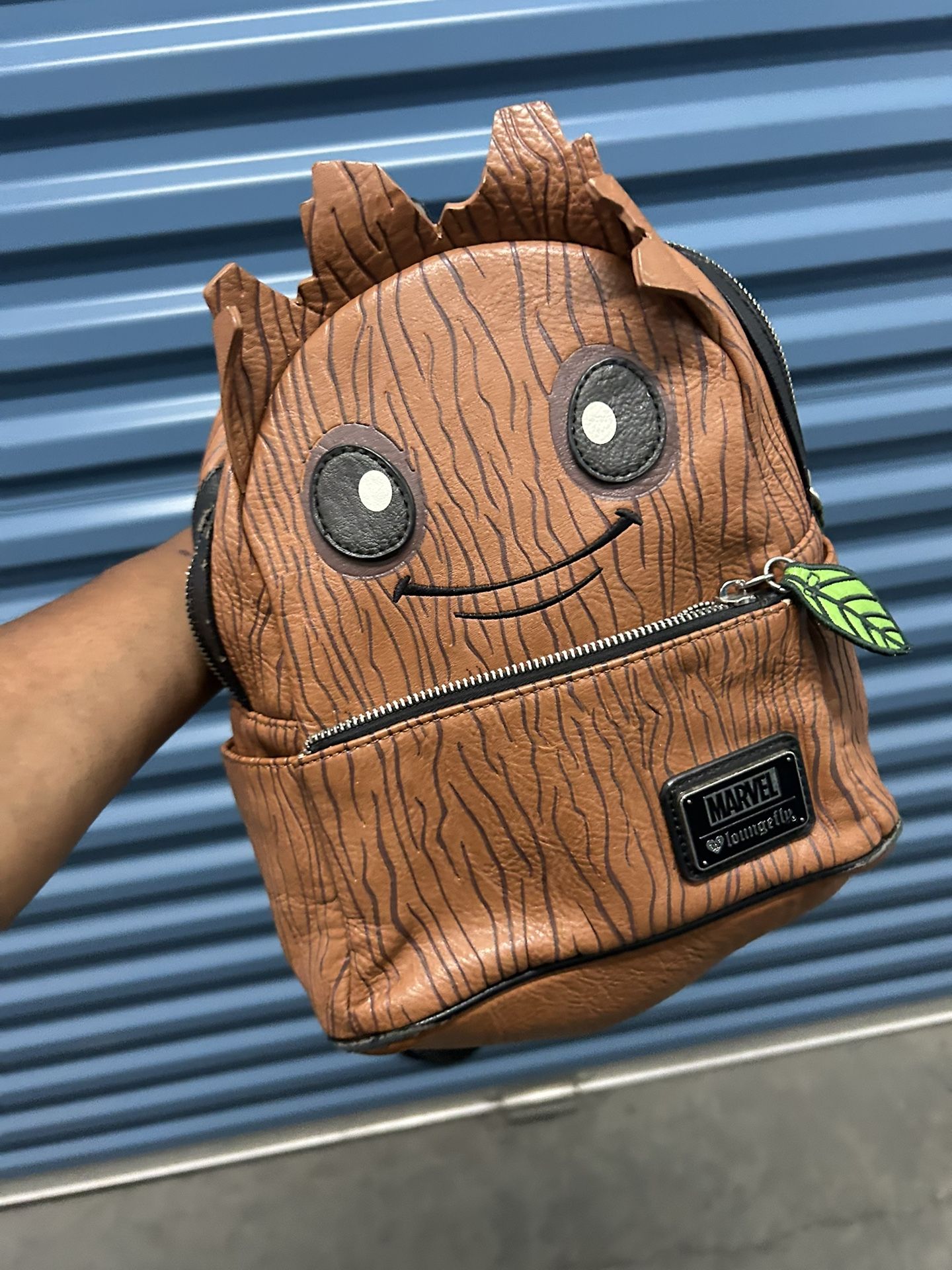 Marvel Loungefly Groot Mini Backpack Bag Guardians of the Galaxy STRAP HAS WARE