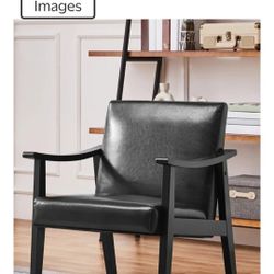 Black Accent Chair 