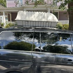 For Sale: Vintage Sears X-Cargo Clamshell Car Top Carrier