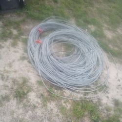 Couple Hundred Feet Steel Cable Pi