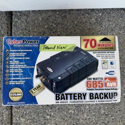 CYBER POWER BATTERY BACK UP