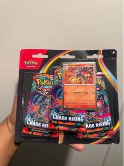 Pokemon Chaos Rising 3 Pack Blister