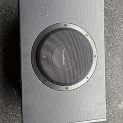 Rockford Fosgate 10” Subwoofer