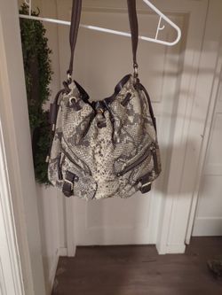 Unique Vintage Snake Skin Purse