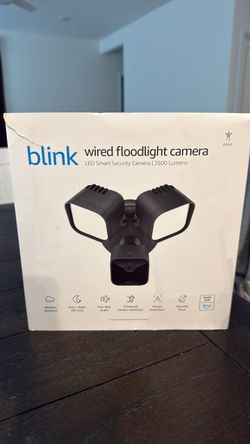 Blink wired floodlight camera