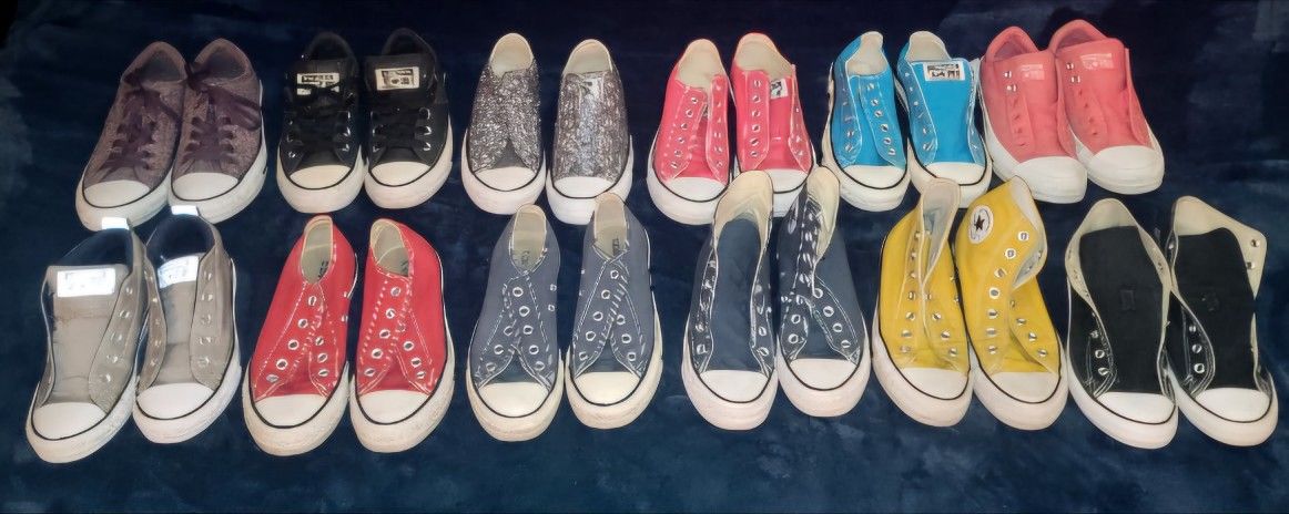Converse Shoe Lot