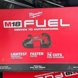 Milwaukee M18 FUEL 18V Lithium-Ion Brushless Cordless Deep Cut Band Saw (Tool-Only