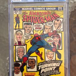 Amazing Spider-Man #121 (1973) CGC 6.5 — O/w to White; Green Goblin kills Gwen