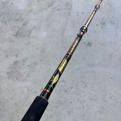 Sabre Stroker  6’6” 20-50  Salt Water Fishing Rod. Great Condition. 
