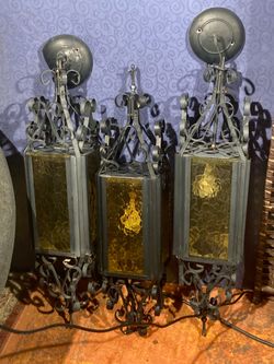Vintage Spanish Revival Lamps