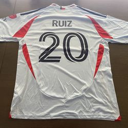 Carlos Ruiz FC Dallas XXL Soccer Jersey New #20 MLS Adidas Men Adult New NWT #20