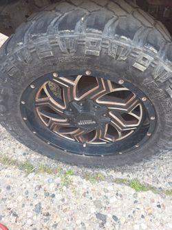 4 tires and rims dodge 1500 truck