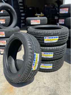 215/55/17 Forceum 4 new tires installed and balanced
