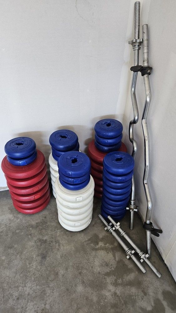 Complete Weight Set for Sale – Home Gym