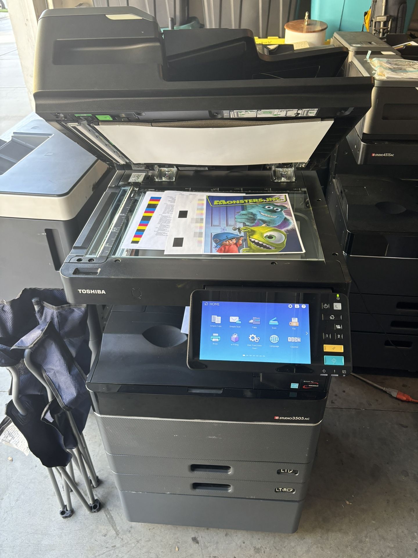 Toshiba Estudio 3505ac Color Copier/print/scan/finisher