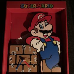 Mario Clock 