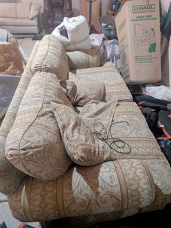 Free Three-Seat couch sofa