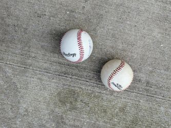 Baseballs Lots Of Them