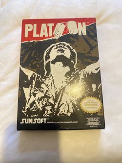 Platoon Game (Nintendo Entertainment System NES, 1987) CIB 