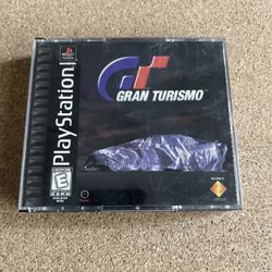 Gran Turismo PS1 CIB Sony PlayStation 1 1997 1st Print Black Label Complete C