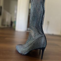Thigh High Boot With Heel 