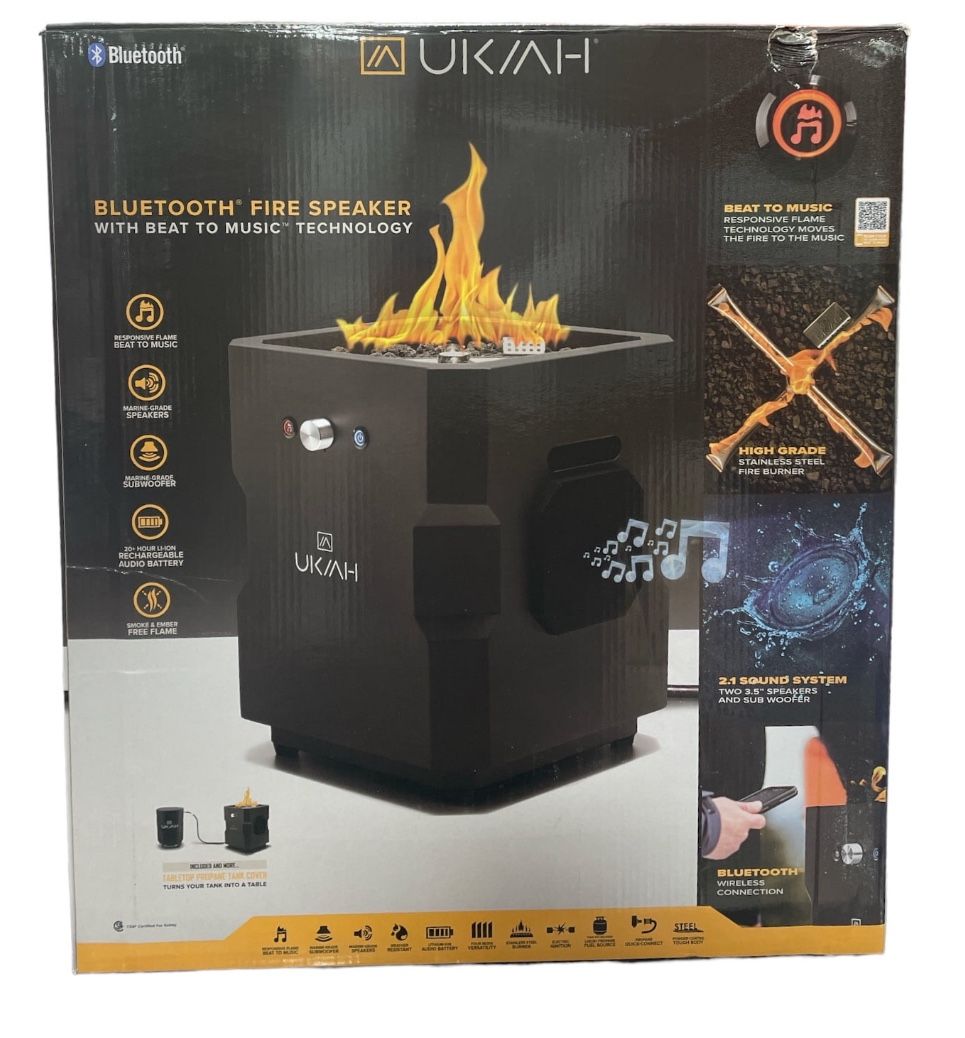 Ukiah Bluetooth Fire Speaker