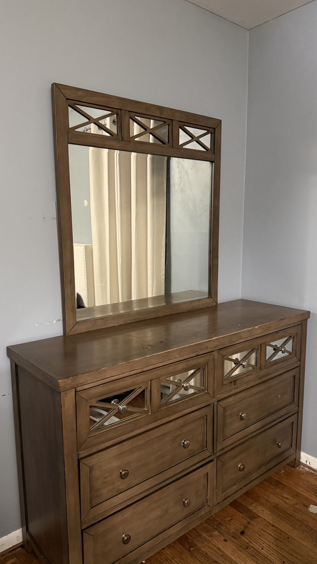 Rustic Dresser Set For Sale