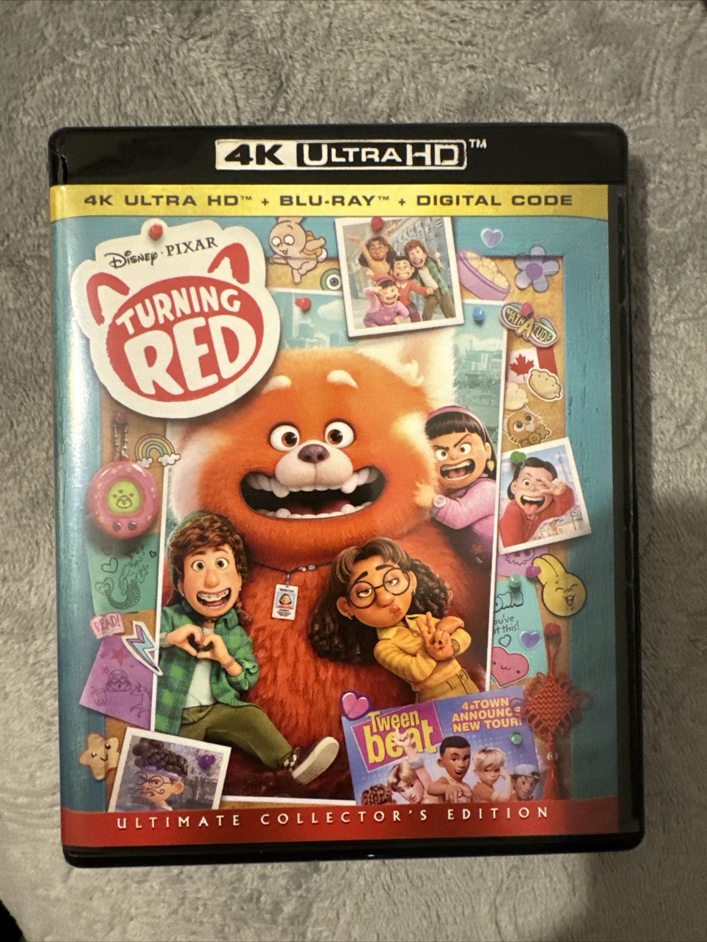 Turning Red 4K Ultra HD Ultimate collection edition. New