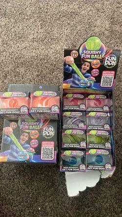Fun Doh Squishy Fun Ball Bulk Lot